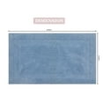 thumbnail image 2 of Home Weavers Classy Bath Mat 100% Cotton Bathroom Rugs Set, Bathroom Decore, Washable Rug, Soft and Absorbent bath Rug, Kitchen Mat, Bath Mat Set, Bath Floor Mat Non Slip, 24"x40" Rectangle, Blue, 2 of 9