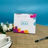 New Year'S Calendar January 2022 December Monthly Desk Calendar Thick Paper And Blank Block Vertical Flip Desk Calendar