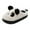 Black, variant on Cute Animal Slippers for Kids Fuzzy House Slippers Soft Warm Anti-Skid Memory Foam Slip on Shoes