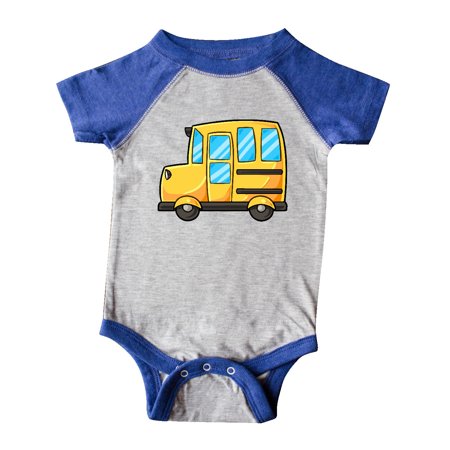 

Inktastic Cute School Bus Gift Baby Boy or Baby Girl Bodysuit