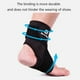 thumbnail image 2 of Greeniant 1 Uds. Tobillera ajustable 3D, Protector de tobillo elástico transpirable, soporte de tobillo negro, accesorios de protección Accesorios para máquinas de ejercicios negro S, 2 of 6
