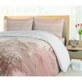 thumbnail image 3 of Ambesonne Pink Duvet Cover Set, Gentle Luscious Springtime, Calking, Pale Rose and Off White, 3 of 4