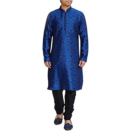 

Royal Kurta Men s Jacquard Silk Floral Kurta Pyjama