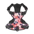 thumbnail image 4 of Picia Japanese Cherry Blossoms No-Pull Dog Harness Reflective Front Clip Vest with Handle,Step-in Air Dog Harness,Adjustable 2 Metal Rings 4 Buckles,Easy to Put on & Take Off Medium, 4 of 9
