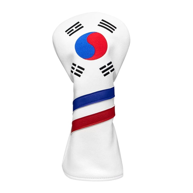 Fundas para cabezas de golf, impermeables, de piel sintética de primera calidad, bandera de .º para maderas 1 Zulema Funda para palos de golf