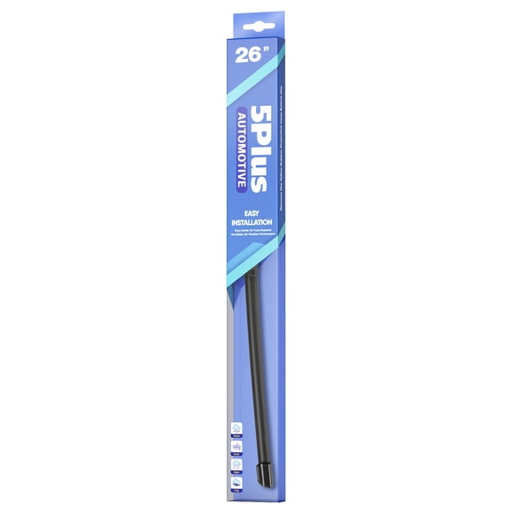 5 PLUS® All-Season 26" Universal Beam Windshield Wiper Blades,OEM Quality Premium Automotive Replacement Windshield Wiper Blades for My Car