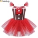 thumbnail image 2 of Disfraz de pan de jengibre para niña, vestido tutú sin mangas, leotardo, ropa de baile, fiesta de Navidad, Año Nuevo, disfraces elegantes, 2 of 5