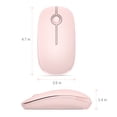 thumbnail image 7 of Jelly Comb 2.4G Slim Wireless Mouse with Nano Receiver, Less Noise, Portable Mobile Optical Mice for Notebook, PC, Laptop, Computer, MacBook, 7 of 7