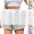 thumbnail image 2 of Striped Running Shorts Womens High Waist Ladies Summer Workout Sports Gym Shorts for Women with Pockets Red XXXL, 2 of 6
