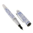 thumbnail image 6 of Stainless Steel Fountain Pen. Handcrafted Refillable Ink Pen Set with Fine Nib, Friendly - Perfect for Calligraphy, Writing A, 6 of 8