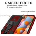 thumbnail image 4 of baomifa-Compatible with Samsung Galaxy A11, with HD Screen Protector Military Grade Protective with Belt Clip and Kickstand Protective for Galaxy A11 Phone Cases 6.4" (Red), 4 of 4