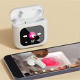 thumbnail image 2 of Wireless Bluetooth 5.3 Earphones with Touch Screen and Charging Case, ENC Call Noise Reduction, Type-C, for Sports and Exercise, White, 2 of 4