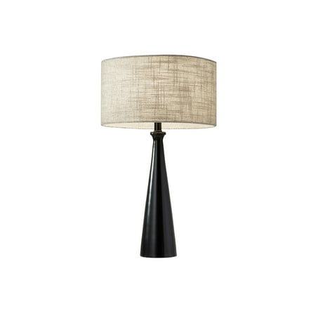 Linda Table Lamp Black (Lamp Only) - Adesso