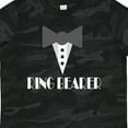thumbnail image 4 of Inktastic Ring Bearer Mock Tux Tuxedo Boys Toddler T-Shirt, 4 of 5