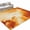 Orange, variant on Hallway Runner Rug 2'x6', Teal Green Ombre Clouds Kitchen Runner Rugs Non-Slip Carpet Mats, Modern Abstract Gradient Cloud Bedside Rugs Runners Washable Floor Carpet for Bathroom Laundry Room