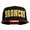 Black Red, variant on Broncos Embroidered Snapback Cap - Black Silver OSFM