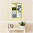 thumbnail image 2 of ArtToFrames Collage Photo Picture Frame with 4 - 8x12" Openings, Framed in White with Canary and Black Mats (CDM-3966-574), 2 of 8