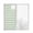 Sage Green, variant on Window Privacy Film Blue Plaid Stained Glass Window Film Decorative Sun Block Window Cover Modern Simple Gradient Buffalo Checked Window Clings Static Adhesive Sticker for Bathroom 19.6"x39.3"
