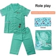 thumbnail image 3 of Up Doctor Juego de Roles Juguetes Disfraz para Niños Juguete de Simulación Regalo Niñas Niños 3 4 5 años Fiesta de Cumpleaños Jug Verde Macarena Disfraz de doctor para niños, 3 of 7