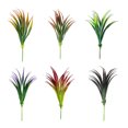 thumbnail image 3 of Cateissary 6 uds de decoración elegante de plástico para el hogar con plantas artificiales realistas-regalo para los amantes de las plantas Decoración Rosa roja, 3 of 6