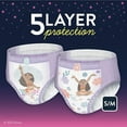 thumbnail image 2 of Goodnites Nighttime Bedwetting Underwear, Girls' S/M (43-68 lb.), 44 Ct, 2 of 6