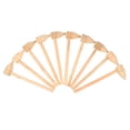 thumbnail image 1 of 10pcs Pointed Hammers Mini Mallets Small Hammers Wooden Hammer Toy Hammer, 1 of 6