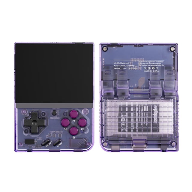 Miyoo Mini Plus Game WiFi Player 3000mAh Consola Reproductor de video Púrpura Ehuebsd Para estrenar