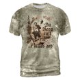 thumbnail image 4 of XIAOCHA Men's Vintage Graphic T Shirt Crew Neck Short Sleeve Soft Casual Tees, 4 of 4
