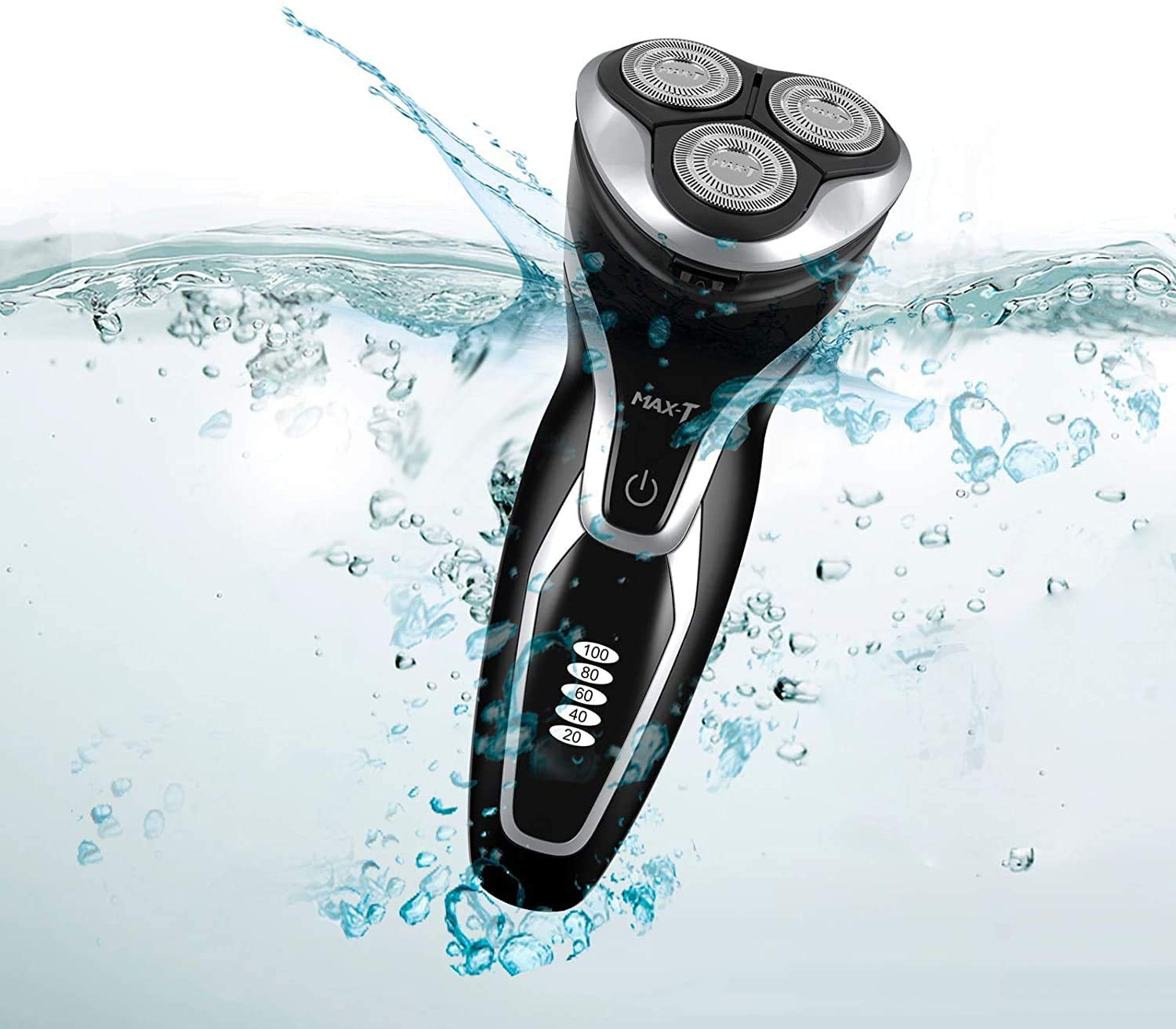 Electric Razor MAX T Men s Electric Shaver Cordless Rechargeable