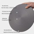 thumbnail image 4 of 2pcs Heat Diffuser For Gas Stove, 9.5 inch 6mm Stove Diffuser Plate, Fast Defrosting Tray, Cookware Accessories, Multifunctional Thawing Plate for Defrosting of Frozen Food, 4 of 6