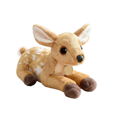 Christmas Little Deer Plush Toys Papa Little Deer Holiday Decoration Gift Ornaments