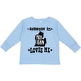 thumbnail image 3 of Inktastic Michigan Travel Gift Someone Loves Me Boys or Girls Long Sleeve Toddler T-Shirt, 3 of 5