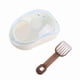 thumbnail image 1 of Pet Hamster de Mascota Baño Baño Limitadora Transparente Baño de Baño de Ardilla de PlásTiCo Con Azul de Pala, 1 of 7