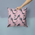 thumbnail image 2 of Carolines Treasures BB7507PW1414 Fashion Diva Shoes and Perfume Fabric Decorative Pillow  14Hx14W multicolor, 2 of 4