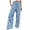 Multicolor, variant on Karymi Plus Size Pants for Women Casual Straight-Leg Flower Print Long Cotton Linen Fabric Skin-Friendly Pants Comfy Loose High Waisted Trousers Pants Long Summer Trousers with Pockets