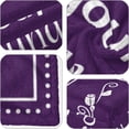 thumbnail image 5 of LHSHID Birthday Gifts for Women/Men/Her/Him Friendship Blanket Purple Happy Birthday Decorations Women/Men Throw Blanket Bday Gifts for Women Unique Best Birthday Gift Ideas 50"x60", 5 of 5