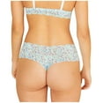 thumbnail image 2 of Cosabella Never Say Never Printed Comfie Thong (NEVEP0343),S/M,Floral Blu Venezia, 2 of 3