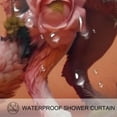 thumbnail image 3 of Floral Animal Waterproof Shower Curtain Set with Hooks, Printed Bathroom Decoration - Shower Curtain Sets and Curtain Sets with Stunning Designs for Your Bathroom Décor, 3 of 5