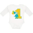 thumbnail image 3 of Inktastic First Birthday Monster Boys or Girls Long Sleeve Baby Bodysuit, 3 of 5