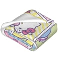 thumbnail image 2 of Hello Kitty Fleece Blanket Super Soft Cozy Throw Blanket 60"X50", Lightweight Fuzzy Comfy Flannel Blanket Warm Plush Throw Blankets For Couch, Sofa, Bed, 2 of 7