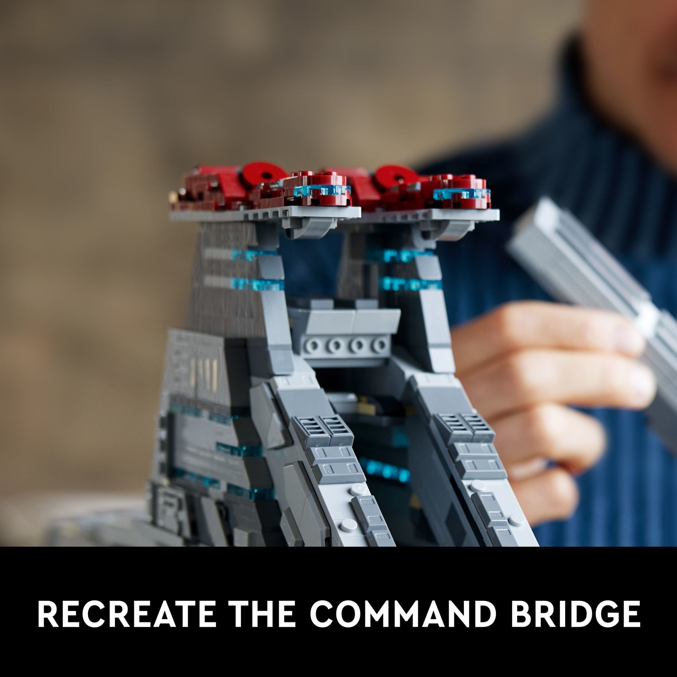 LEGO Star Wars Venator-Class Republic Attack Cruiser, Ultimate Collector Series Building Set for Adults with Captain Rex Minifigure, Star Wars Gift, The Clone Wars Activity for Stress Relief, 75367