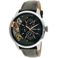 thumbnail image 1 of Fossil Homme Citadin ME1163 Brun Cuir Quartz Japonais Montre de Mode, 1 of 3