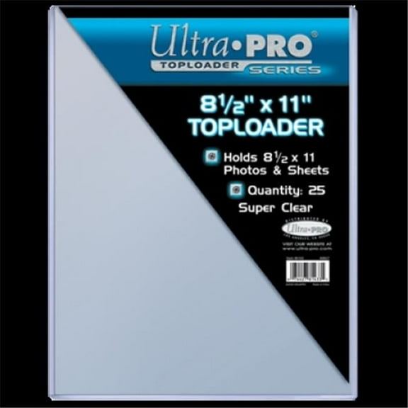Top Loader - 8-1/2'' x 11'' (25 per pack)