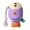 Purple, variant on Yellow Yellow Plush Fish Dog Toy With Sound For Small Dogs Interactive Chew Toy Teeth Grinding