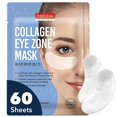 thumbnail image 1 of Almohadillas de colágeno para máscara de ojos de lujo para mujeres de Purederm, paquete de 2 de 30 hojas, parches naturales para ojos con propiedades antienvejecimiento y cuidado de arrugas, ayudan a, 1 of 5