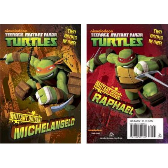 Pre-Owned Mutant Origin: Michelangelo/Raphael (Teenage Mutant Ninja Turtles) (Paperback) 0449809943 9780449809945