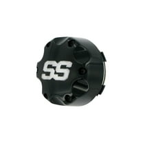 ITP ATV/UTV Wheel SS-Alloy Black Center Cap 4/110/115 SS112 Sport (B110SS)