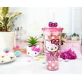 thumbnail image 4 of Sanrio Hello Kitty Face Carnival Cup With Lid and Topper Straw | Holds 24 Ounces, 4 of 8