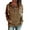Brown, variant on Vedolay Tops Women's Long Sleeve Sweatshirts Casual Crewneck Loose Fit Pollover Hoodie Fall Cute Tops,Brown XL