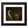 thumbnail image 2 of Nicolai Abraham Abildgaard 22x20 Black Modern Framed Museum Art Print Titled - Fotis Sees Her Lover Lucius Transformed into an Ass. Motif from Apeleius’ the Golden Ass (1809), 2 of 5